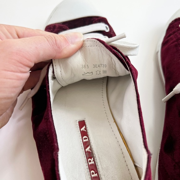 Prada Sneakers in Good Condition Fits 7.5-8 - Picture 7 of 8